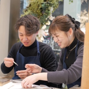 徒歩1分京都・四条烏丸で¥3,000～安く作れる手作り指輪（ペアリング）・バングル 手作り結婚指輪 大人数も可