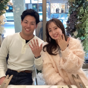 兵庫県小野市よりご来店 garden京都本店の専門ジュエリーショップで手作り指輪・バングル体験