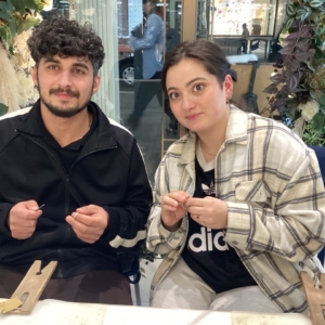 トルコ・フランスより海外のお客様 四条烏丸手作り指輪工房で手作り指輪体験