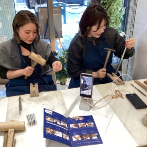 東京・大阪からご友人通しでご来店 garden京都本店/四条烏丸手作り指輪工房で手作り指輪体験