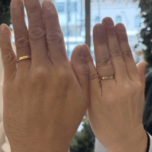 大阪府枚方市からご来店　手作り指輪（ペアリング）体験を頂きました